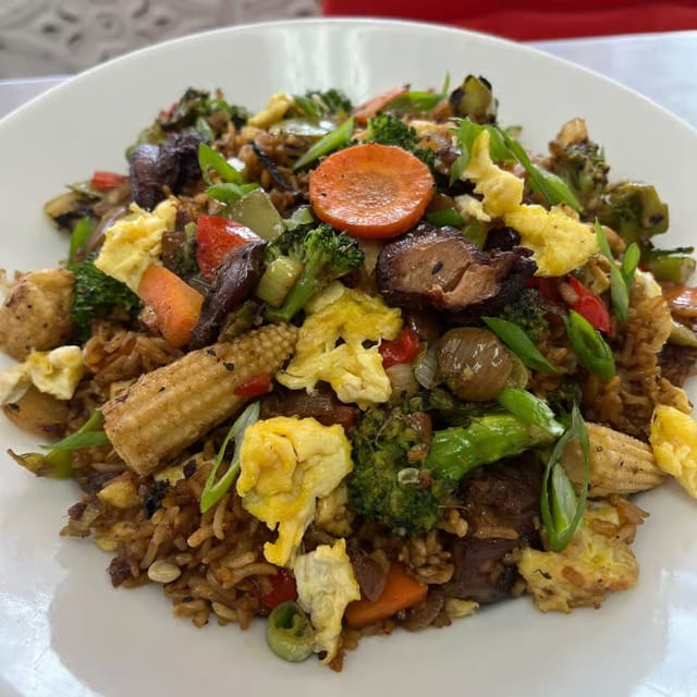 Chicken Fried Rice Platter.