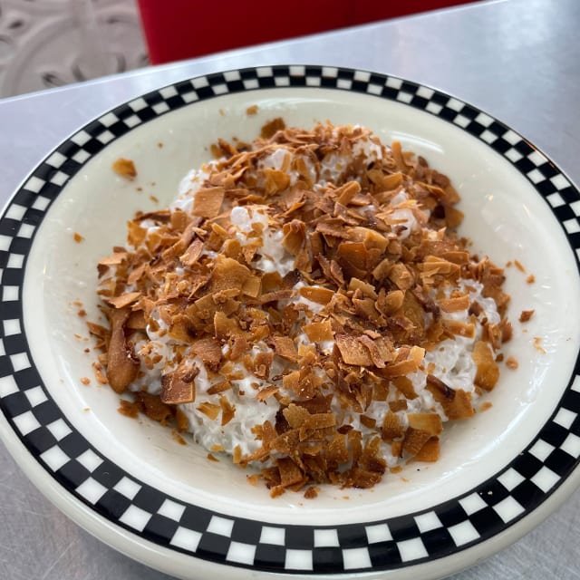 Toasted Coconut Tapioca.